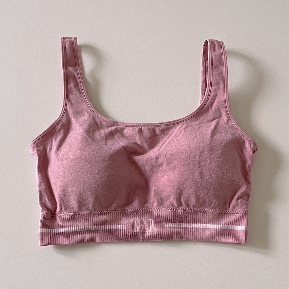 Gap Body Sports Bra Scoop GapBody Cotton Nylon Sport Bra